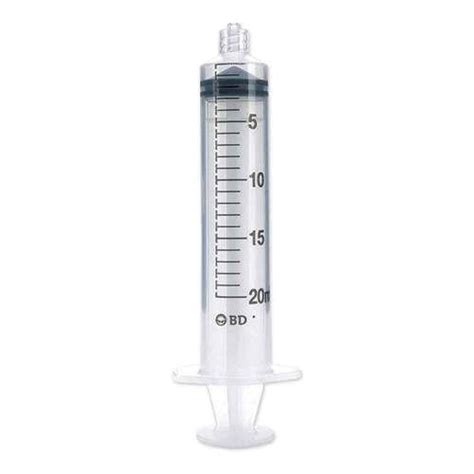 BD 20cc Syringe Only Luer Lock 48/box