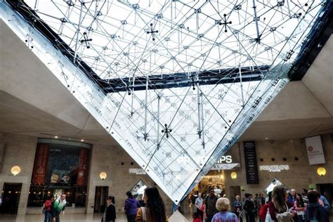 Inverted Pyramid at Le Carrousel Du Louvre (Louvre Mall), Paris, France. Editorial Image - Image ...