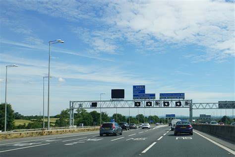 The M5 between Junctions 16 and 15 © Bill Boaden :: Geograph Britain ...