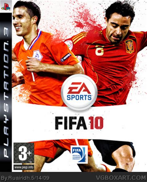 FIFA 10 PlayStation 3 Box Art Cover by Ruairidh