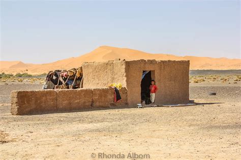 Bedouin Camp Visit in the Moroccan Sahara