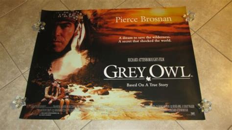 Grey Owl movie poster - Pierce Brosnan poster - 30 x 40 inches | eBay