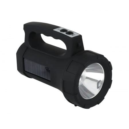 Solar Rechargeable Flashlight - One Deal A Day - Tech Bar Investments