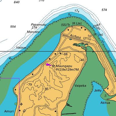 Aitutaki Map by Land Information New Zealand | Avenza Maps