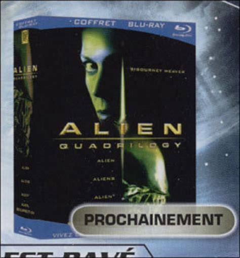 Alien Quadrilogy Blu-ray in Fox Flyer