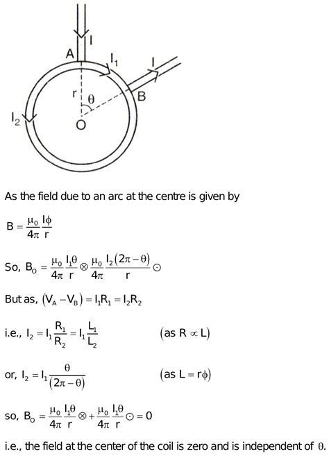 a wire of uniform cross section area is bent into a circuar loop of radius R . consider two ...