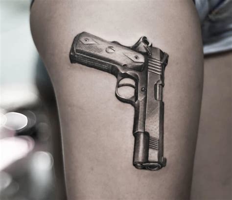 Gun Tattoo