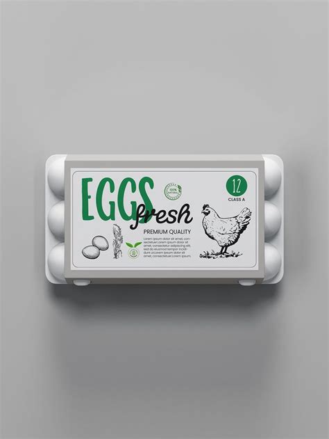 EGG LABEL DESIGN on Behance | Egg packaging, Packaging labels design ...