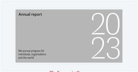 The Economist Group - 2023 Annual Report Summary