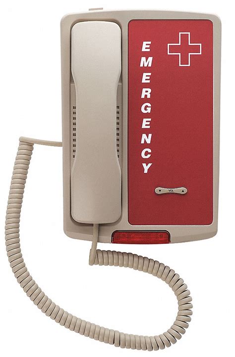 CETIS Emergency Ringdown Phone, Ash - 3CZH4|Aegis-LBE-08 (AS) - Grainger