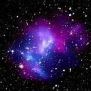 Purple Galaxy Cluster MACS J0717 Photograph by Astronomy Gift Shop | Fine Art America
