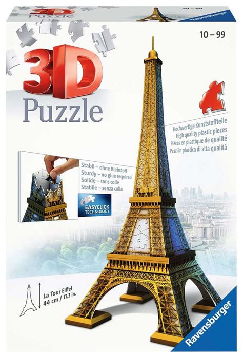 Eiffel Tower | 3D Puzzle Buildings | 3D Puzzles | Products | Eiffel Tower