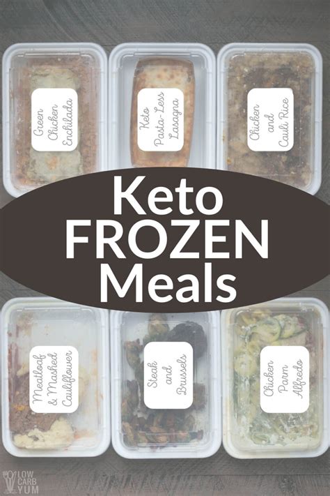 Keto Frozen Meals (Perfect For Meal Prep!) - Low Carb Yum