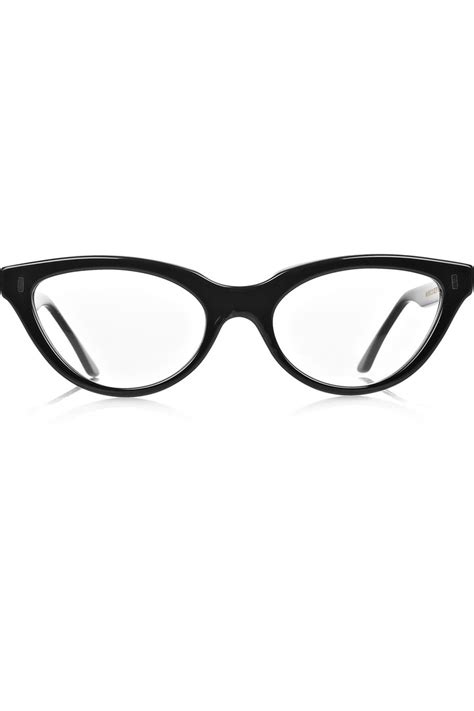 Black Cat eye acetate optical glasses | Cutler and Gross | Cat eye ...