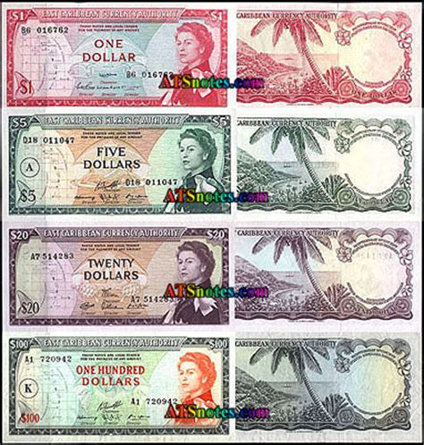 East Caribbean States Dollar Banknote, 1965 ND, UNC | ubicaciondepersonas.cdmx.gob.mx