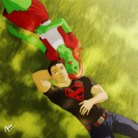 Miss Martian Superboy - 07 - Young Justice Fan Art (30508143) - Fanpop