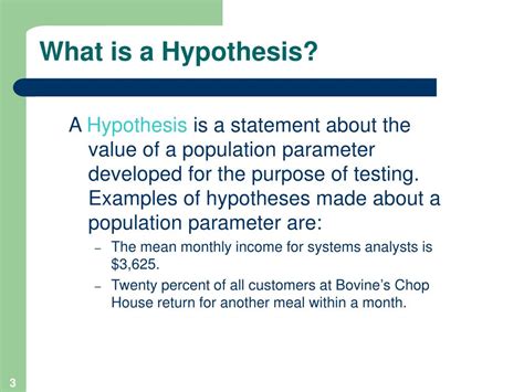 PPT - One Sample Tests of Hypothesis PowerPoint Presentation, free download - ID:538061