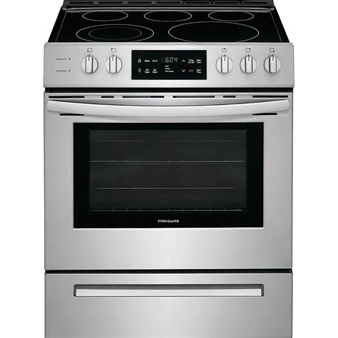 27 Drop In Electric Range Stainless Steel