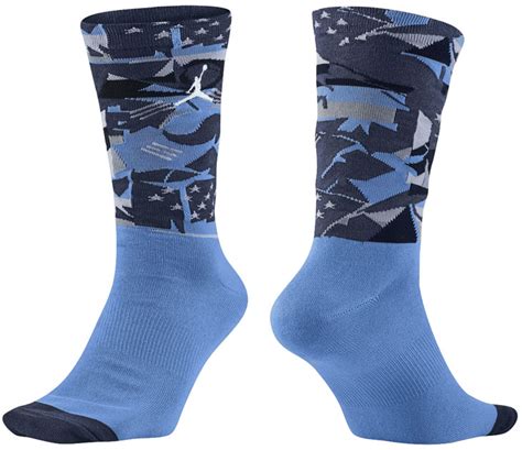 Air Jordan 9 Low Pantone Blue Socks | SneakerFits.com