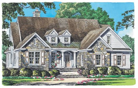 Home Plan The Golding by Donald A. Gardner Architects | Country style ...