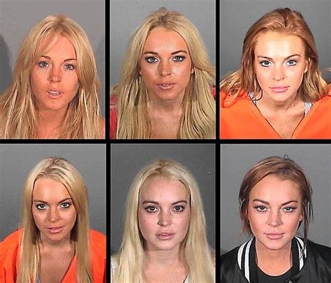 Mugshot Monday: The Many Mugshots of Lindsay Lohan – Branded Sports