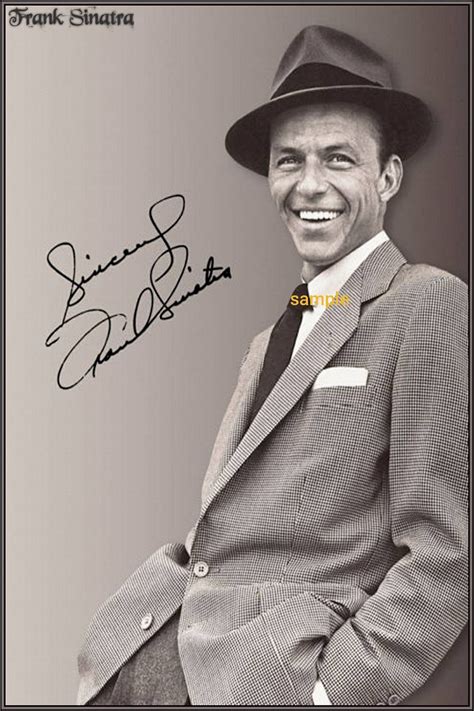 Frank Sinatra Autograph for sale | Only 2 left at -75%