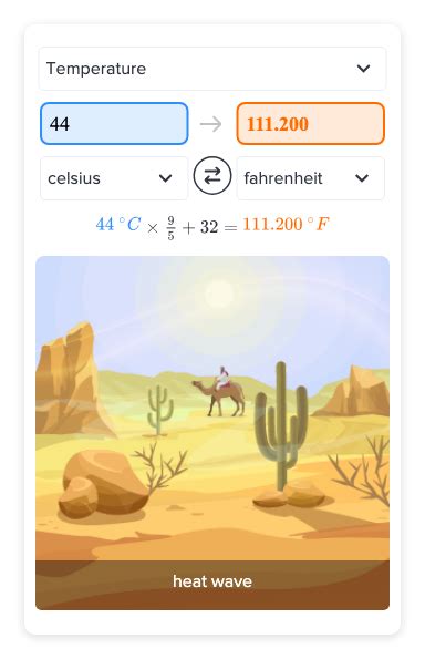 Flexi answers - What is 44°C in Fahrenheit? | CK-12 Foundation