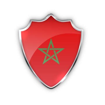 Morocco Flag Round 3d Badge, Morocco, Flag, Badge PNG and Vector with Transparent Background for ...