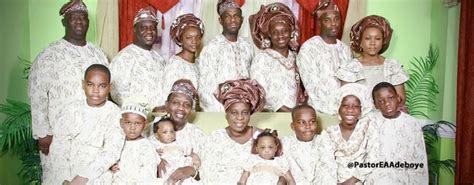 Behold The Lovely Family of Pastor Enoch Adeboye! (PHOTO) | The New Life