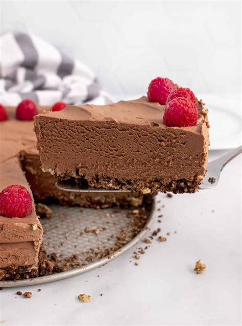 No-Bake Chocolate Cheesecake Recipe | Chef Dennis