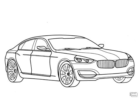 Bmw Car Drawing at GetDrawings | Free download
