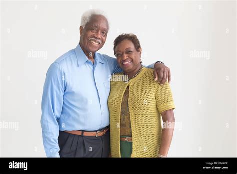 African american senior couple portrait hi-res stock photography and ...