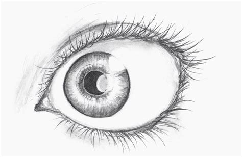 Eyeball sketch by p4perwings on DeviantArt