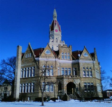 Pike County (Pittsfield, Illinois) Courthouse (1894) | Pike county, Illinois, Pittsfield