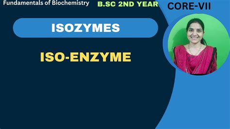 Isoenzymes B.Sc 2nd Year||Isoenzymes||Examples of Isozymes||LDH||#isozymes - YouTube