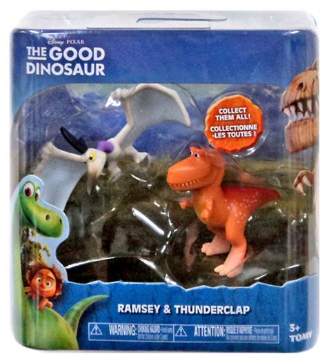 Disney The Good Dinosaur Ramsey Thunderclap Mini Figure 2-Pack Tomy - ToyWiz