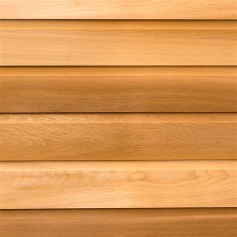 Bardage en plaques - WESTERN NO. 2 CLEAR GRADE SHIPLAP - Silva Timber Products - en cèdre / rainuré