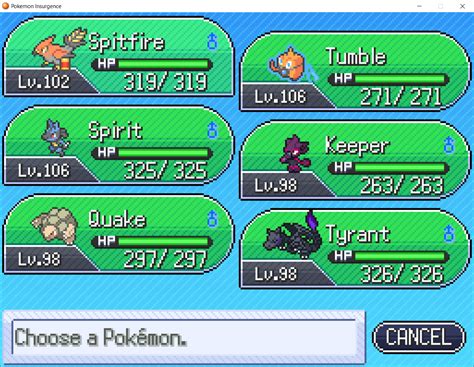 Pokemon Insurgence complete! : r/PokemonHallOfFame