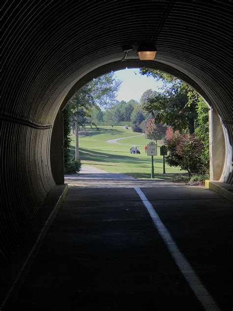 Took a photo a Ballantyne golf club in CHARLOTTE NC a while back. It’s in the tunnel coming out ...