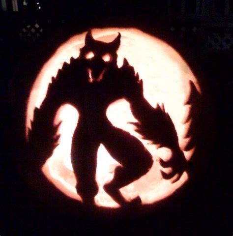 Werewolf pumpkin | Halloween jack o lanterns, Werewolf, Halloween pumpkins carvings