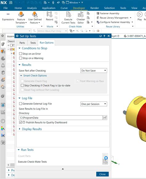 Quality Dashboard | NX Tips and Tricks