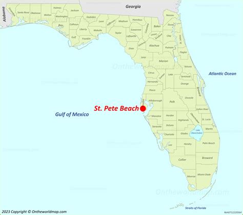 St Pete Beach Map | Florida, U.S. | Detailed Maps of St Pete Beach