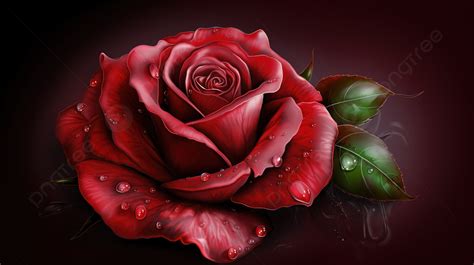 Red Rose Wallpaper Desktop Wallpaper Background, Animated Rose Picture Background Image And ...