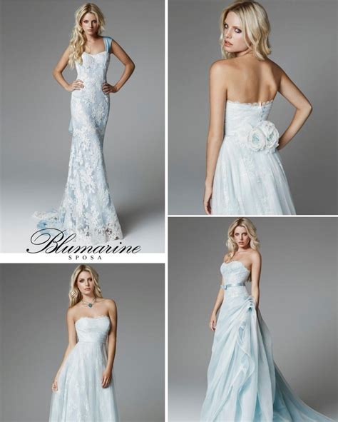 Light blue wedding dresses for 2013