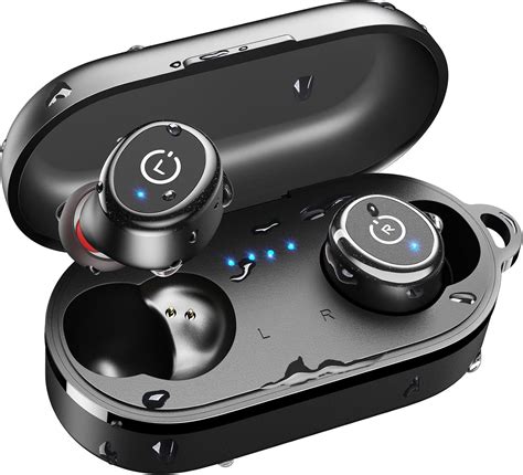 TOZO T10 Wireless Earbuds Bluetooth 5.3 Headphones, 55H Playtime with Wireless Charging Case ...