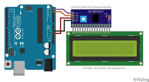 How to use backlit LCD display with Arduino and I2C backpack module - Einstronic Enterprise