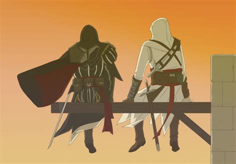 Ezio and Altair - Ezio and Altaïr Fan Art (19142788) - Fanpop