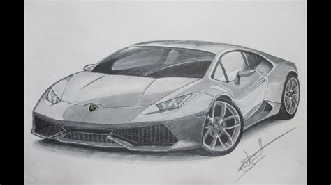 Lamborghini Huracan Evo Drawing