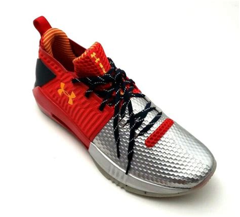 Under Armour Basketball Shoes Red White And Blue - almoire