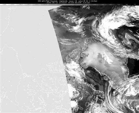 Infrared satellite weather image | NASA Airborne Science Program